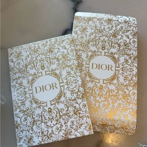 Dior White and Gold Patterned Box